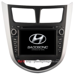 DVD Sadosonic V99 theo xe ACCENT 2010 đến 2016 | DVD V99 Hyundai ACCENT